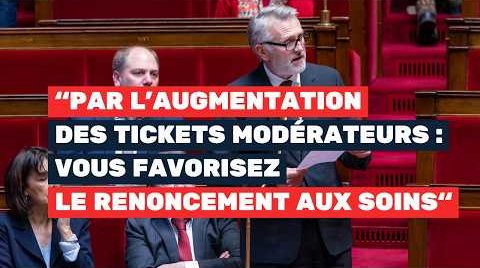Santé : Yannick Monnet appelle le gouvernement à abandonner la hausse des tickets modérateurs